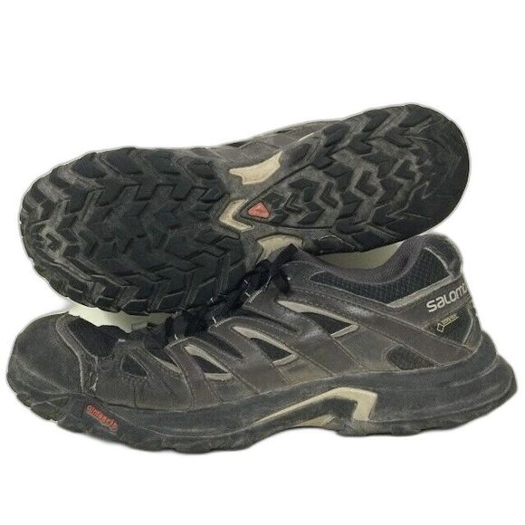 Salomon Eskape GTX-Men Sz 10-Black/Gray GoreTex-Outdoor/Trail/Hiking Boot-328108 - Picture 1 of 11